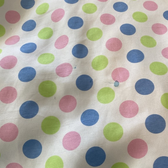 Polkadotted lined kids dress size 5 - Picture 2 of 6